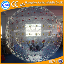 Safe outdoor game body zorb ball, giant inflatable ball zorb ball